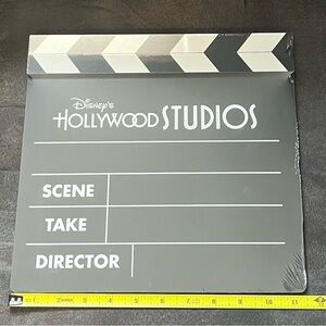 Disney Gray and White Clapperboard